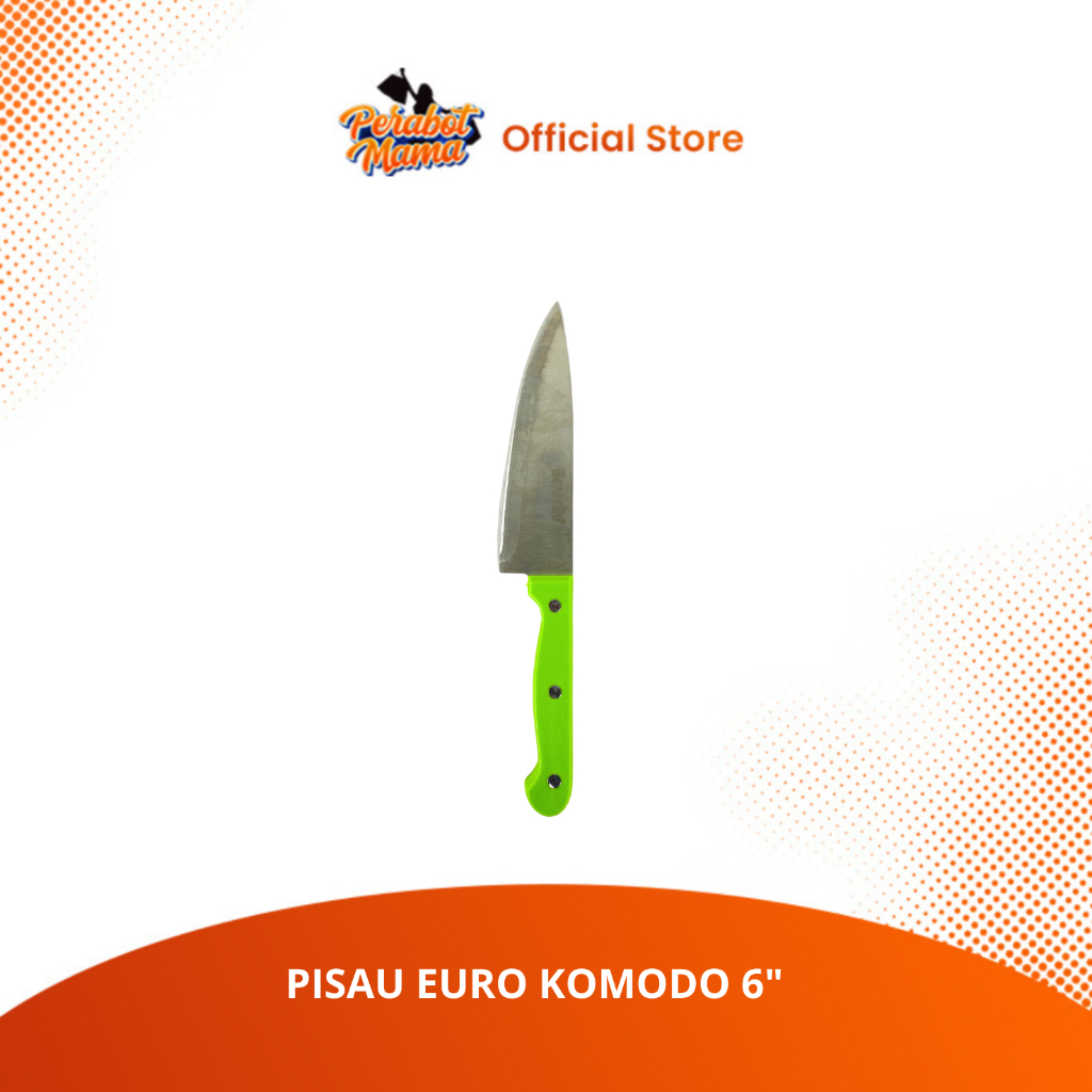 PISAU EURO GG HIJAU KOMODO 6"