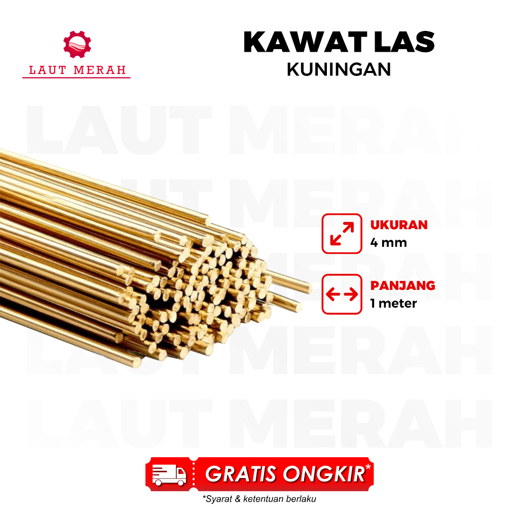 Kawat Las Kuningan 4mm