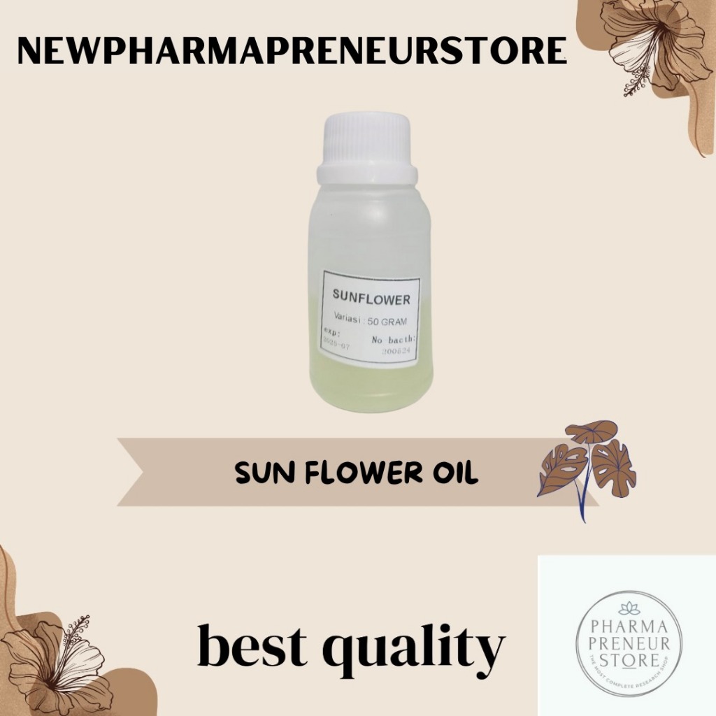 

SUNFLOWER / MINYAK BIJI MATAHARI BEST QUALITY 50 ML
