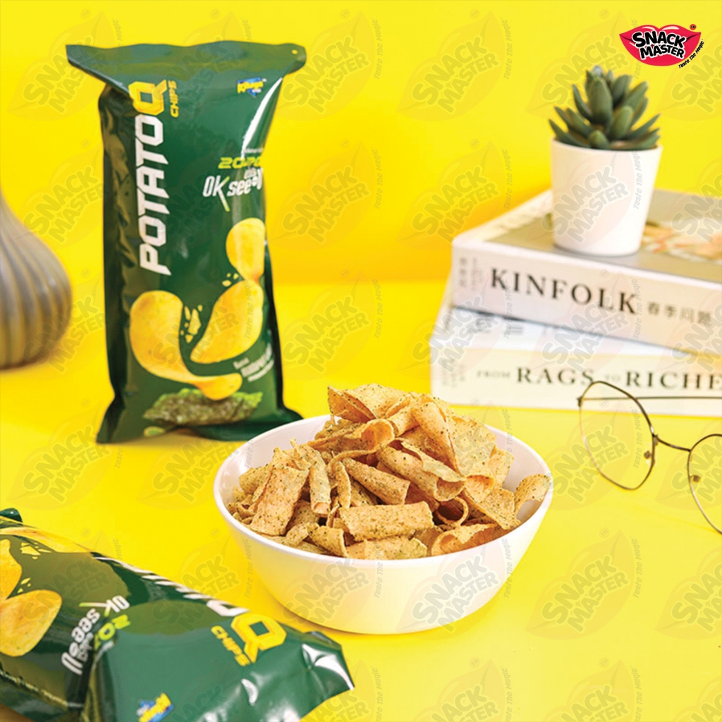 

SNACK PARTY PACKAGE 19 BAG CRISPY CRUNCHY Kikoya Potatoq Corn Chipsy Crunchy Mix Flavor