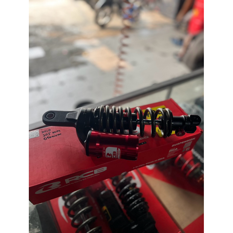 Shock "Rcb" Premium & Black series Honda beat / Yamaha mio 305mm