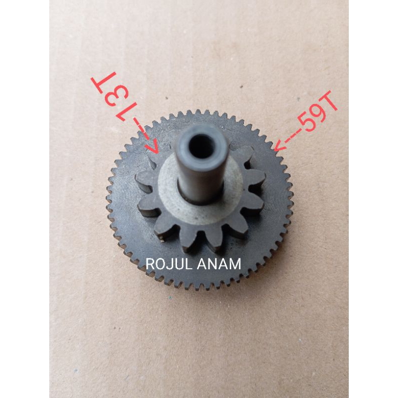 GIR GEAR GIGI PENGANTAR DINAMO STARTER YAMAHA JUPITER MX OLD ORIGINAL SECCOND