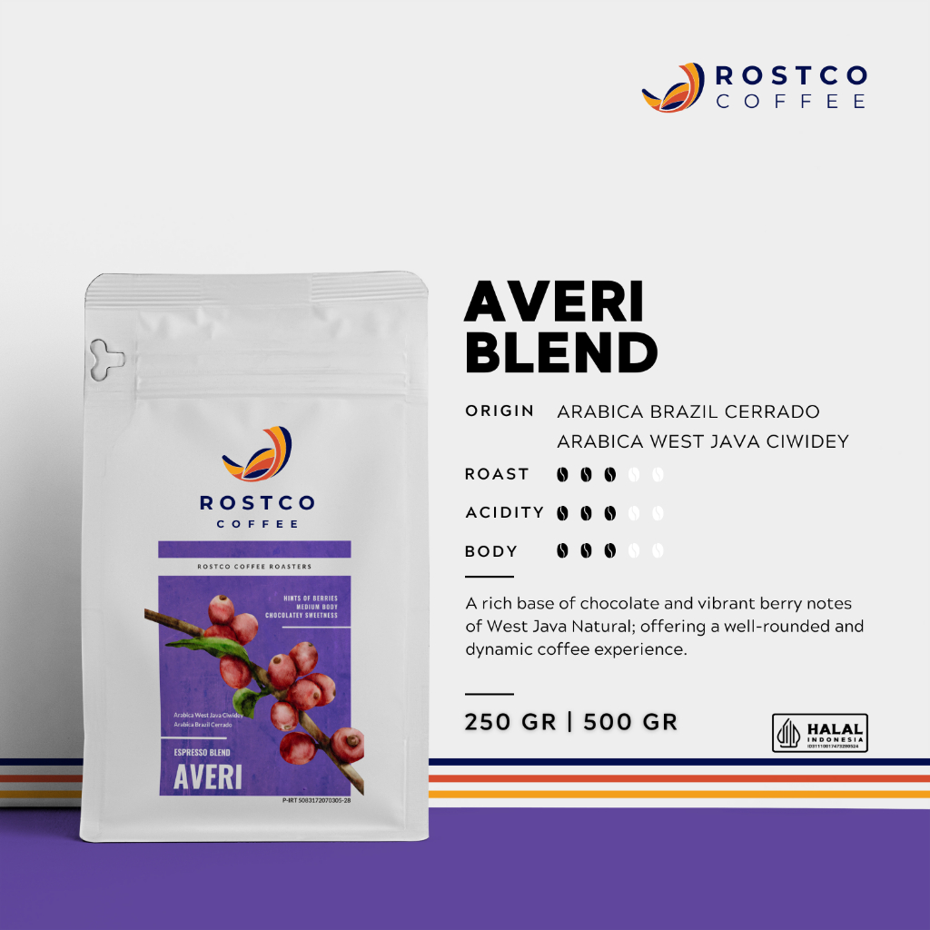 

Biji Kopi 100% Arabica Averi Espresso Blend