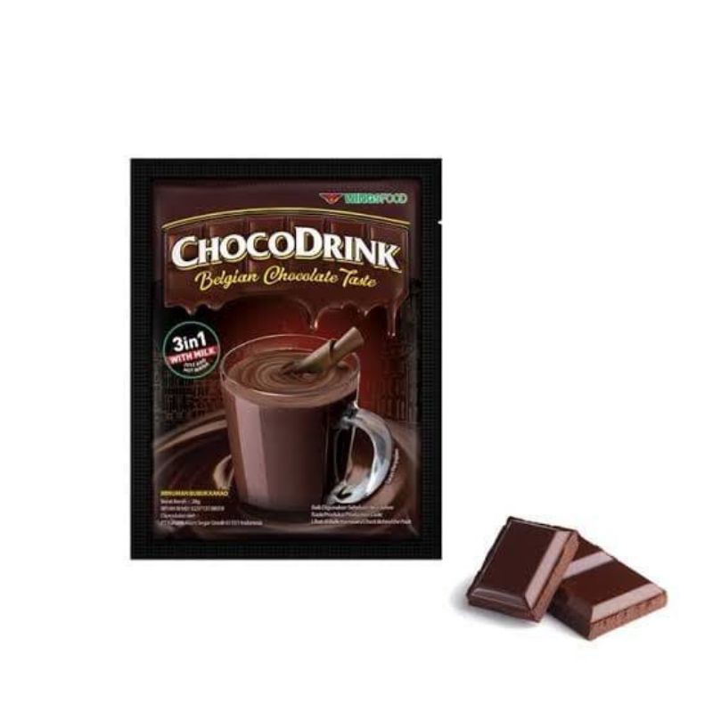 

[AYOBUY.ID] CHOCODRINK BELGIAN CHOCOLATE TASTE 28g (ISI 10)