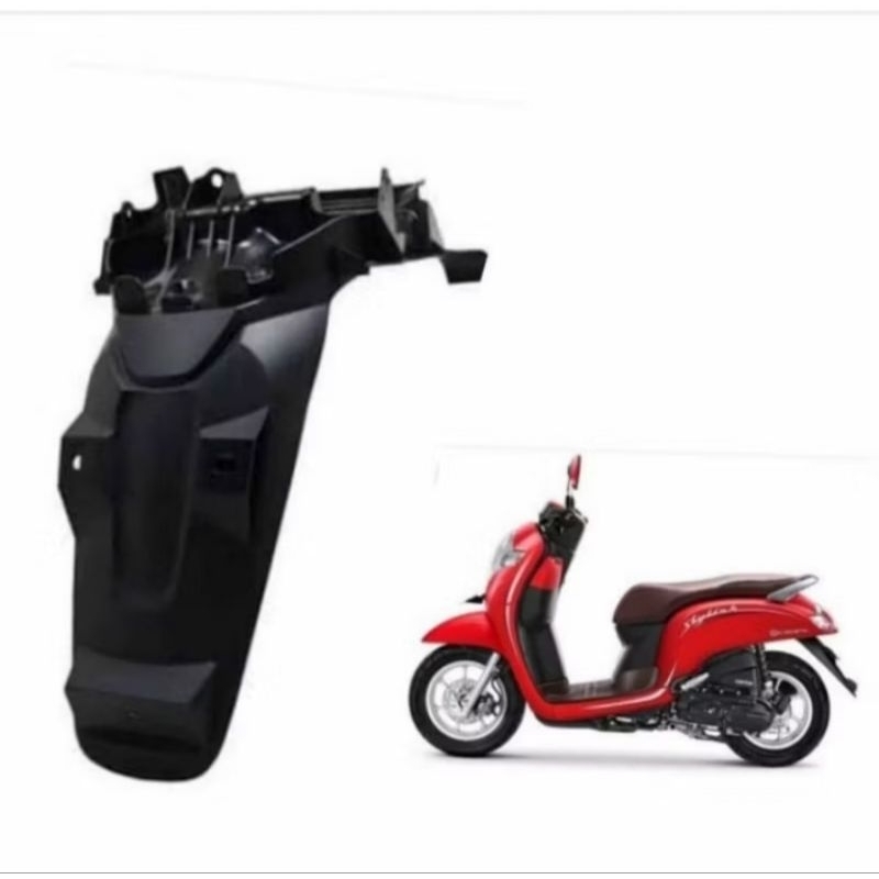 Spakbor belakang scoopy fi donat 2017 2020