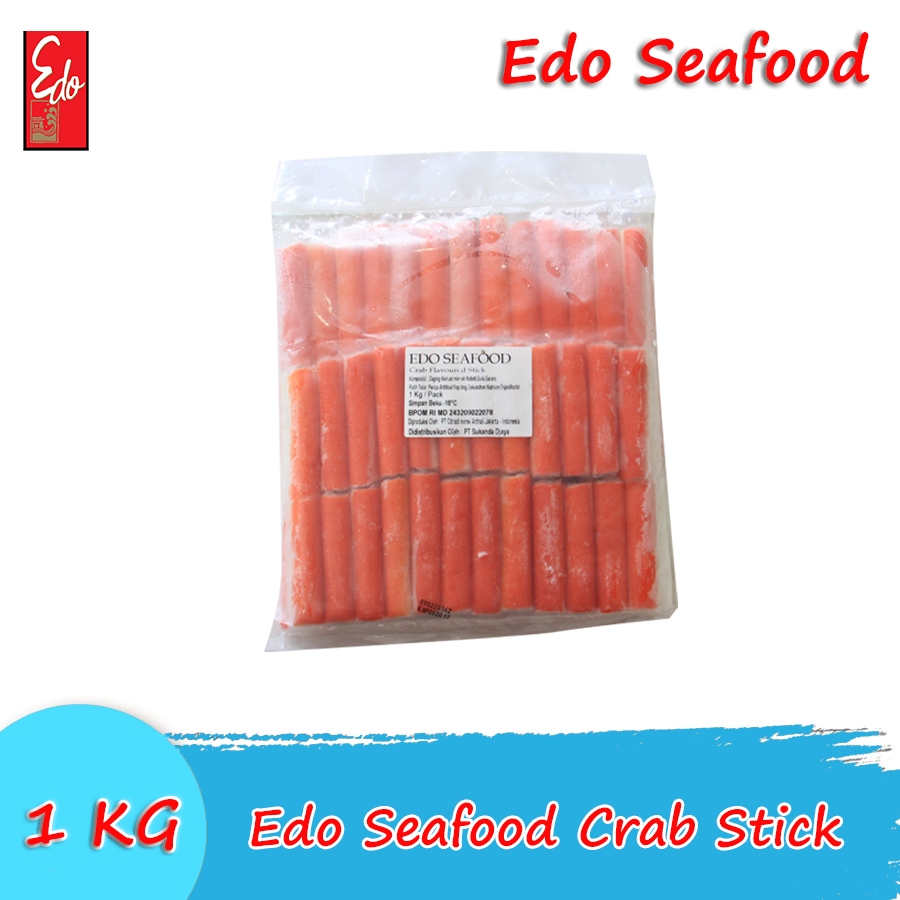 

Edo Seafood Crab Flavoured Stick 1 Kg / Edo Stik Rasa Kepiting