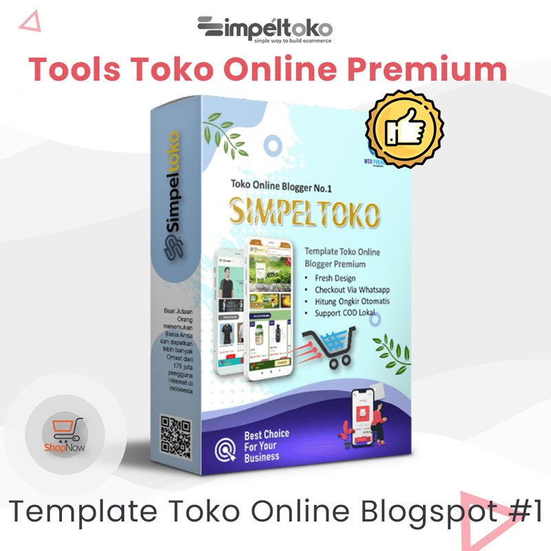 Template Toko Online  Blogspot Premium - Simpeltoko