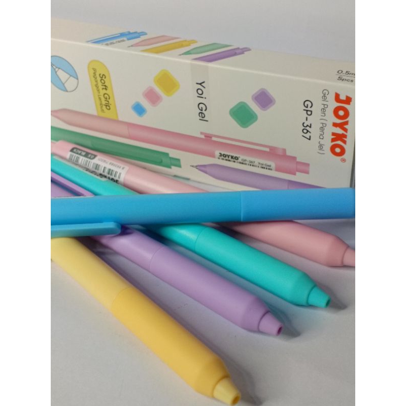 

JOYKO GEL PEN PULPEN PENA JOYKO GP-367 YOI GEL 0.5 MM / HARGA 1 PCS