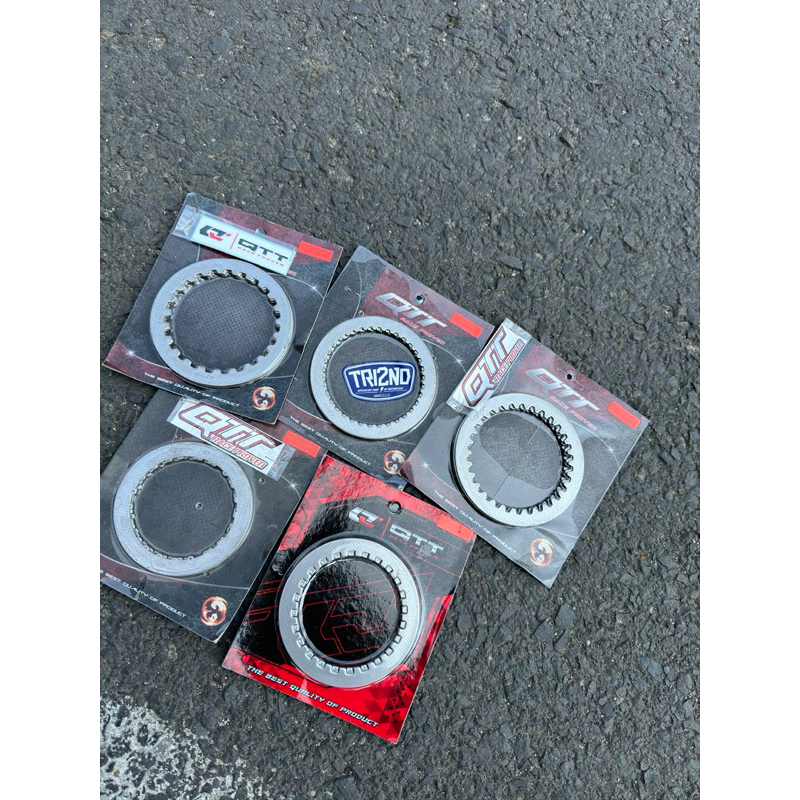 PLAT KOPLING QTT IRON BINTIK JUPITER Z FR80 NINJA R RR SATRIA FU KLX GL PRO PLAT KAMPAS KOPLING BINT