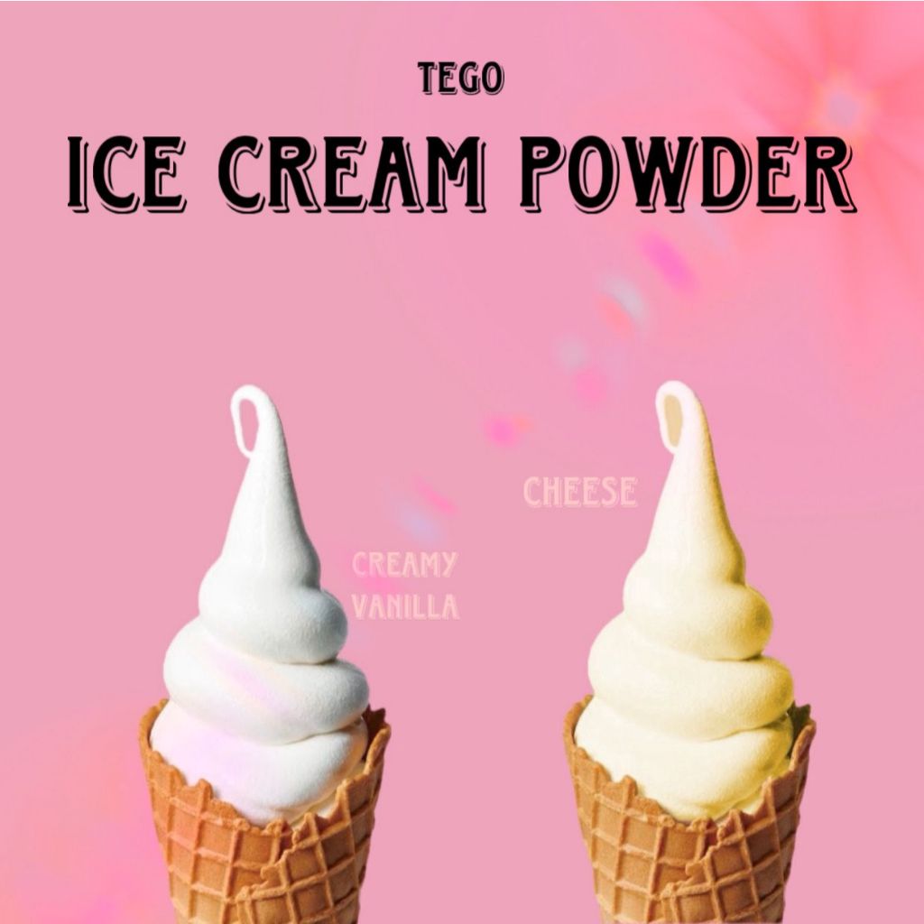 

TEGO Premium Ice Cream Powder - Mirip MIXU* AICH* Enak Murah Praktis