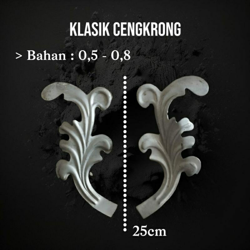 Klasik cengkrong || ornamen pagar || aksesoris pagar