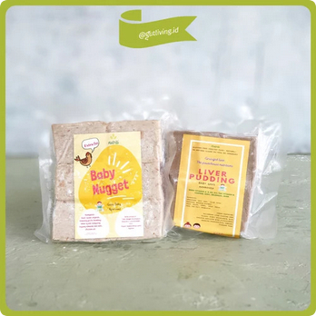 

Nugget Patty MPASI Bayi Balita Baby Liver Pudding Loaf Nutriti