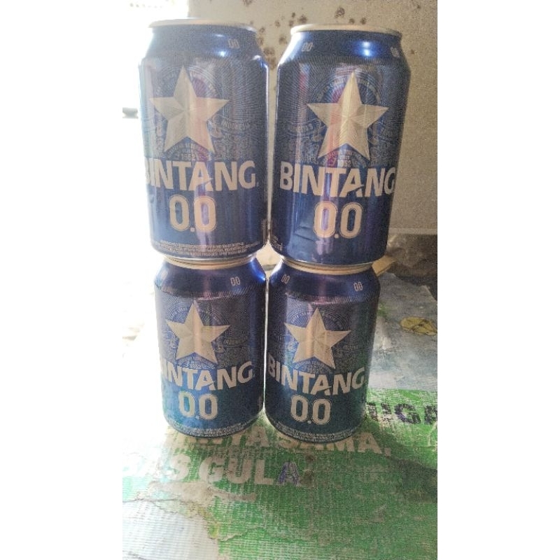 bintang zero kaleng 330 ml