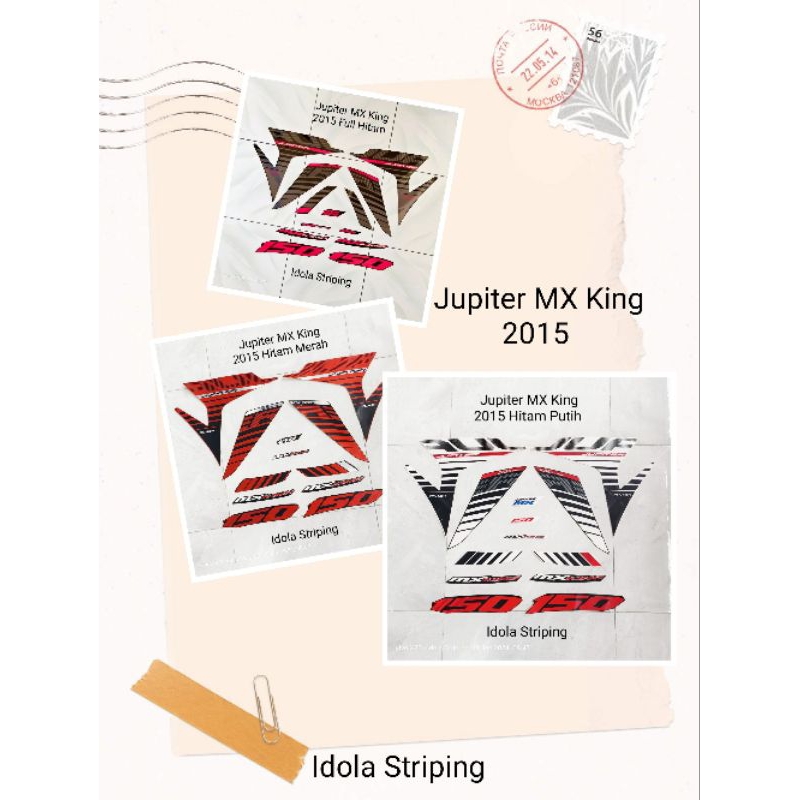 Striping Jupiter MX King 2015 / 2019 / 2022 / 2023