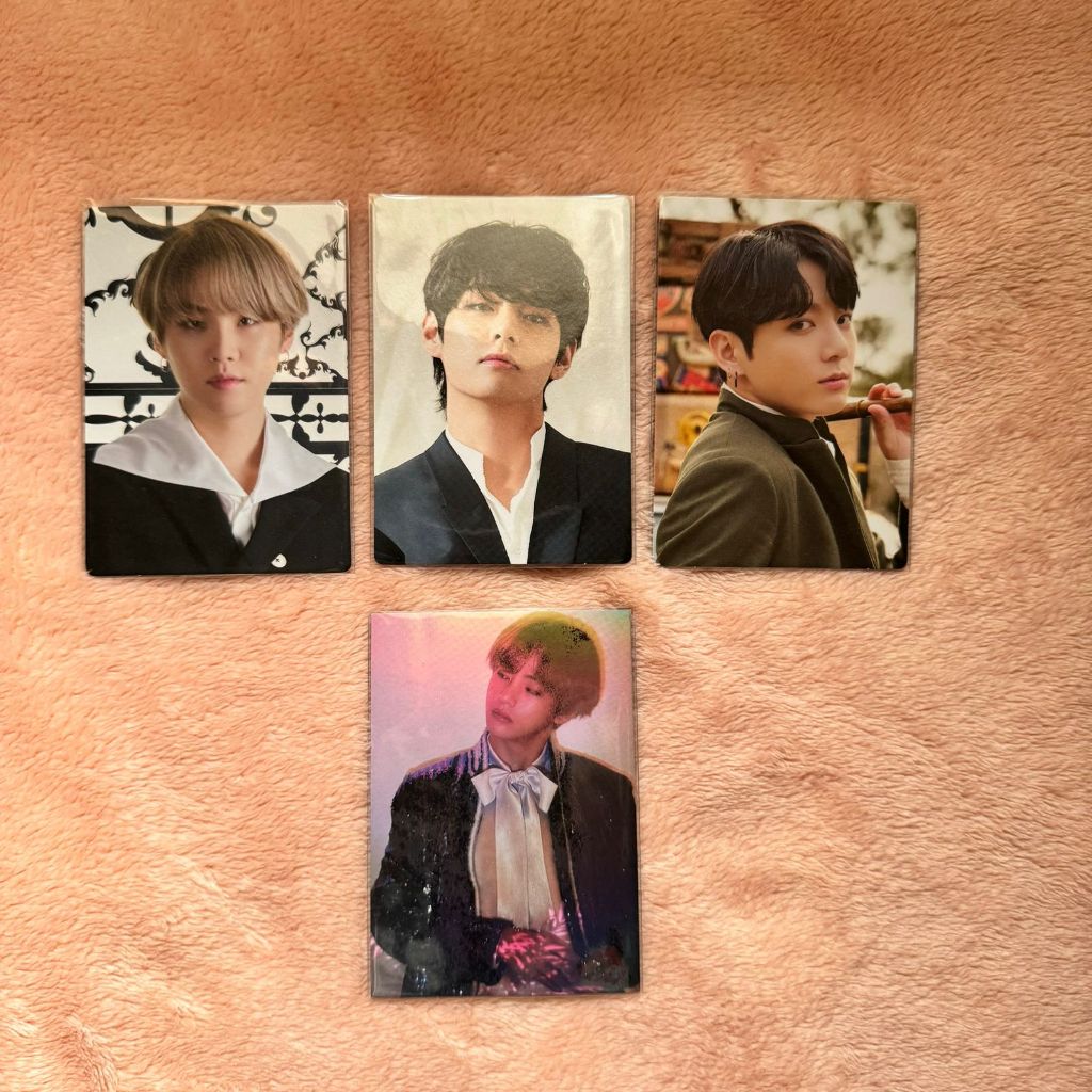 BTS Army Kit 7th Official Membership & Wings Tour Final Hologram Holo - Yoongi Suga, Taehyung V, Jun