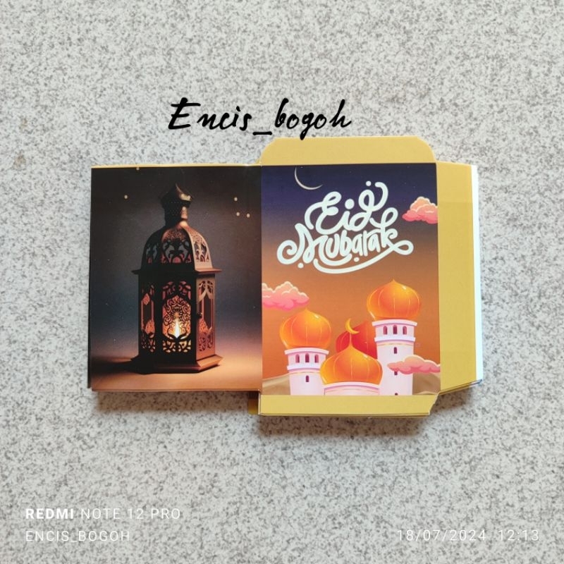 

PILIH MOTIF - 100 Lembar Amplop mini muslim free plastik