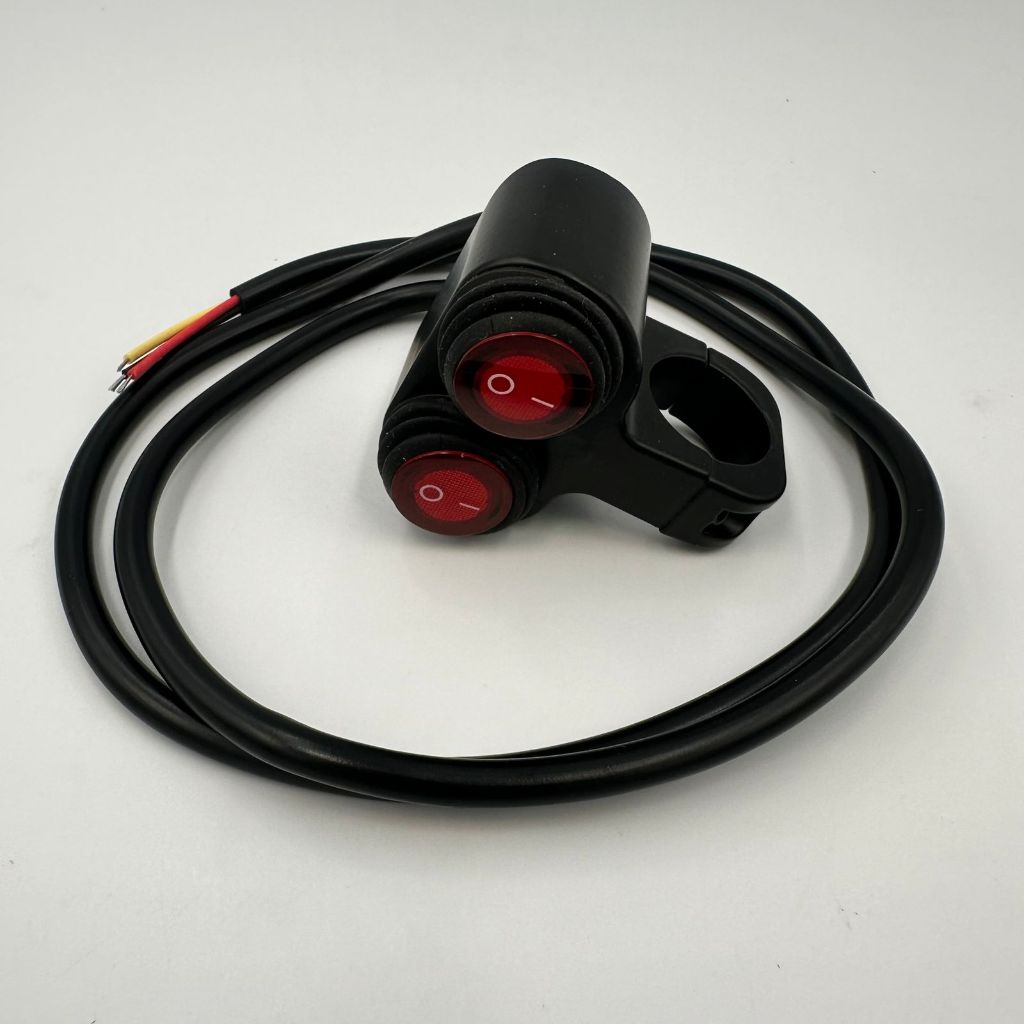 Saklar ON / OFF 2 Tombol Lampu Stang Motor