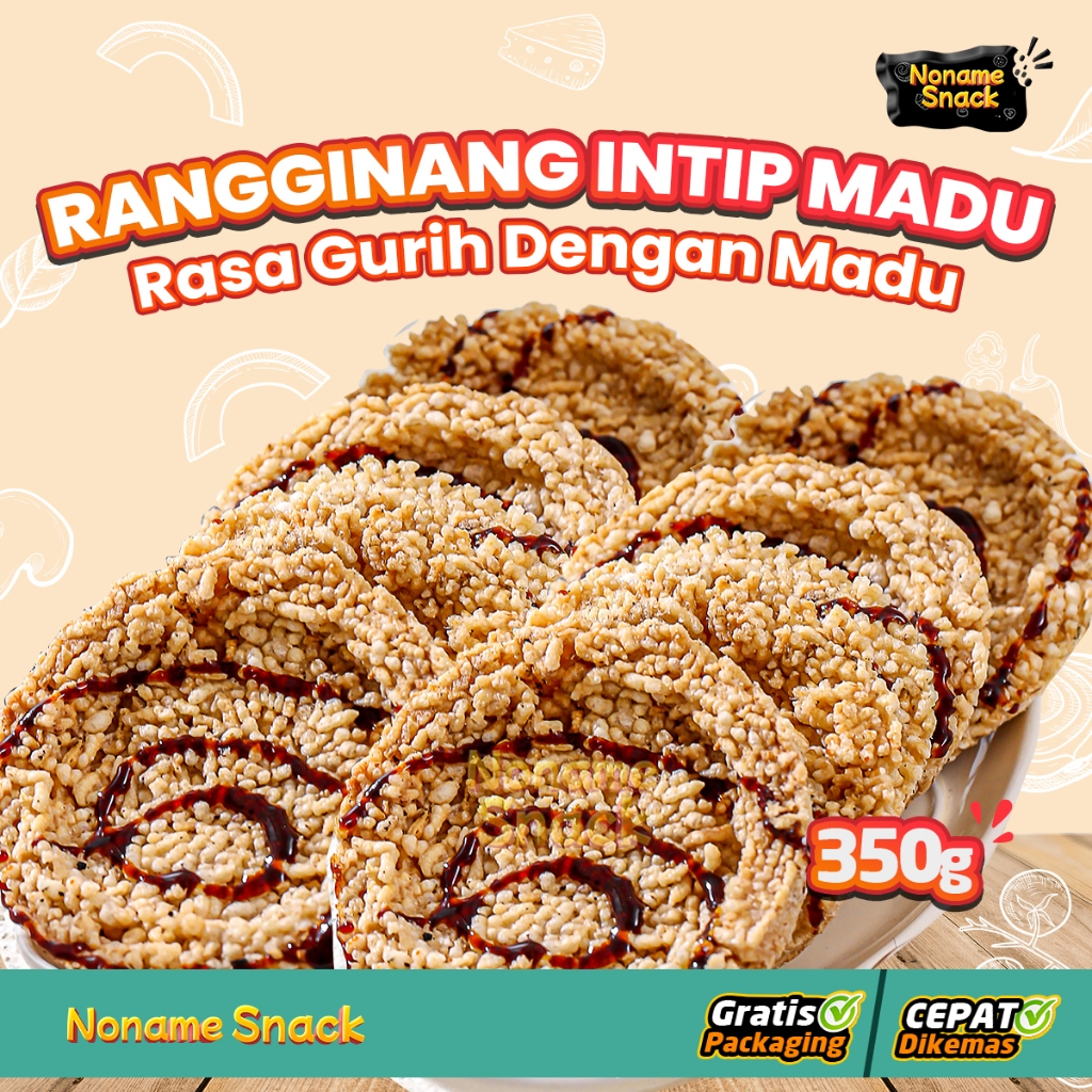 

NoName Snack - Intip Madu Keripik Grosir 350Gr - Tanpa Label