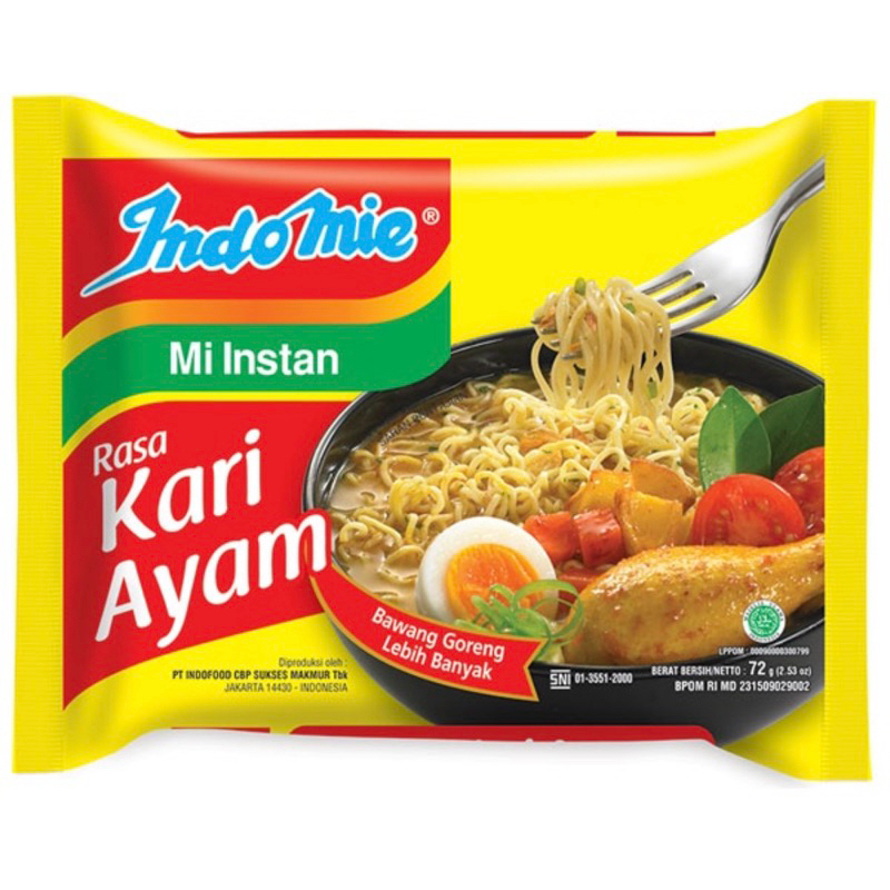 

INDOMIE MIE INSTAN - INDOMIE KARI AYAM