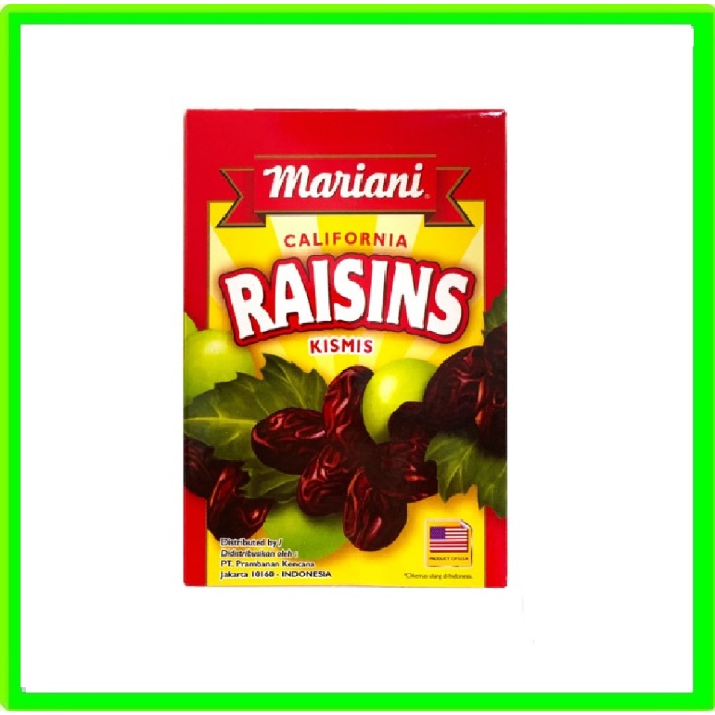 

Mariani Raisins California Raisin Kismis California 250gr