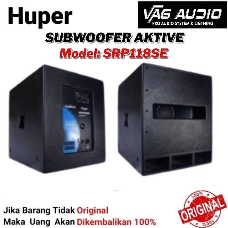 SUBWOOFER AKTIVE HUPER SRP118SE