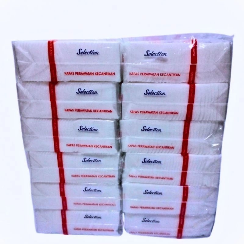 KAPAS WAJAH, KAPAS  SELECTION FACIAL 35gr 1 LUSIN