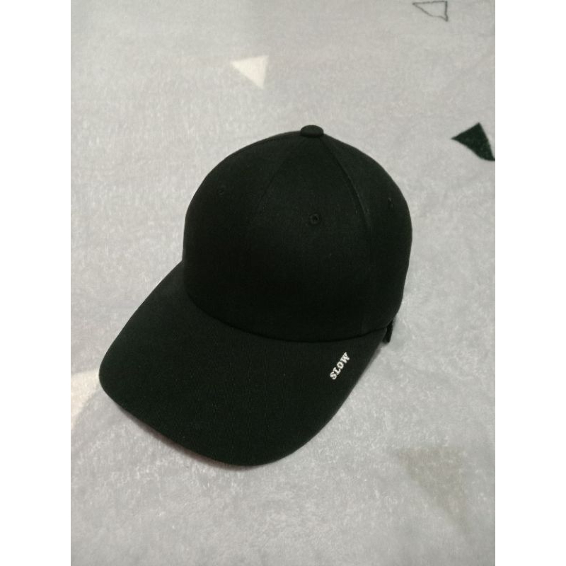 TOPI Brand Korea Slow Acid Second Original cap Model Baseball buat casual dan olahraga Topi polos Ba