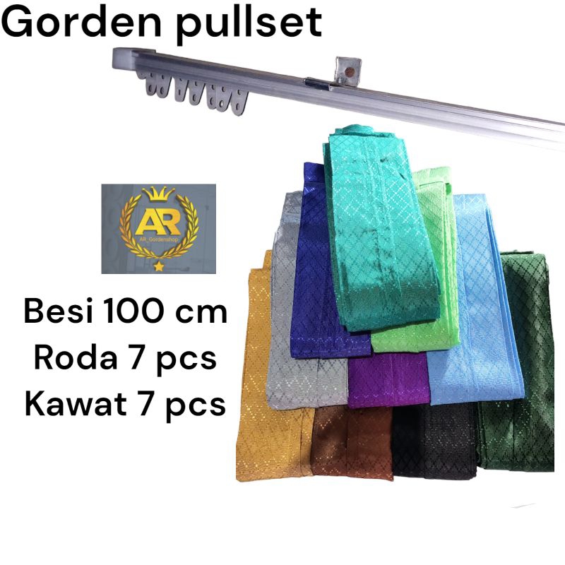 gorden jendela 1 set lengkap gorden 1 paket sama besinya gorden murah 1 set  gorden pintu hordeng 1 