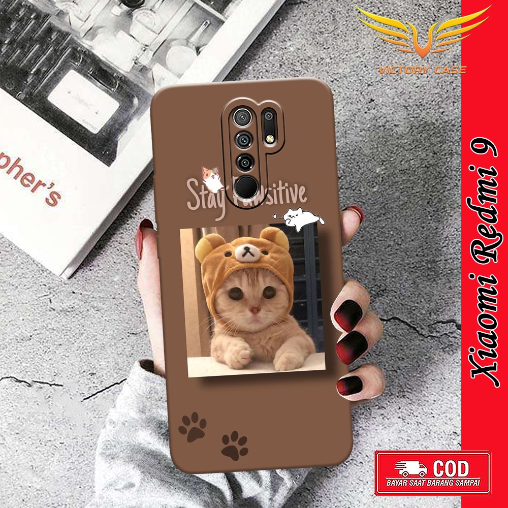 New Kucing Case - Softcase Xiaomi Redmi 9 Terbaru - Case Hp Xiaomi Redmi 9 - Casing Xiaomi Redmi 9 -