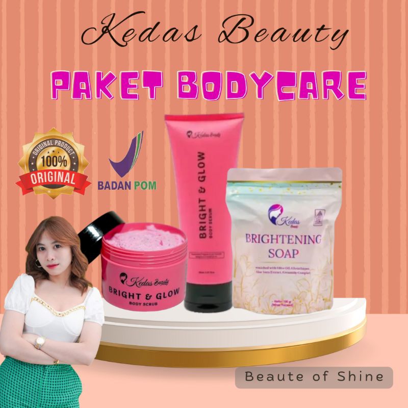 Paket Bodycare Perawatan Badan Kedas Beauty