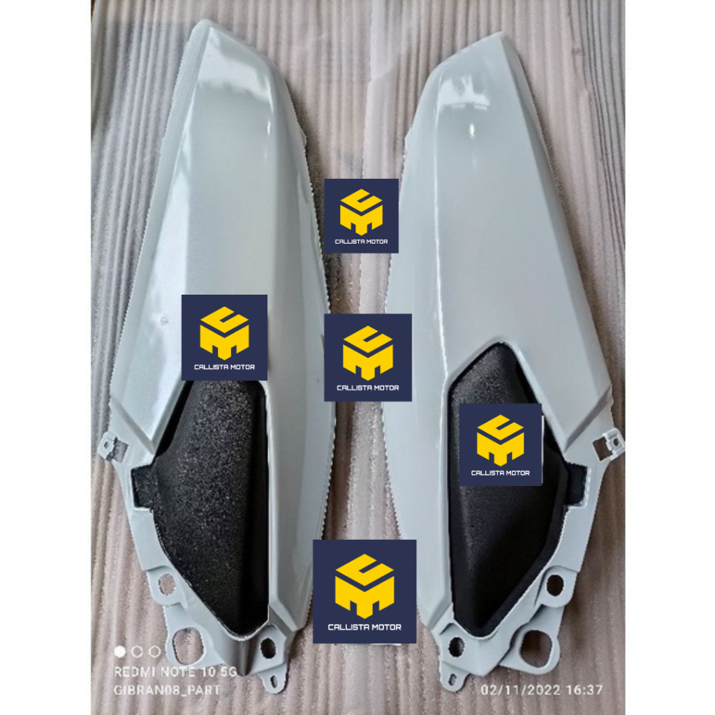 COVER BODY YAMAHA NMAX OLD BODY BELAKANG KANAN KIRI NMAX LAMA WARNA PUTIH MUTIARA