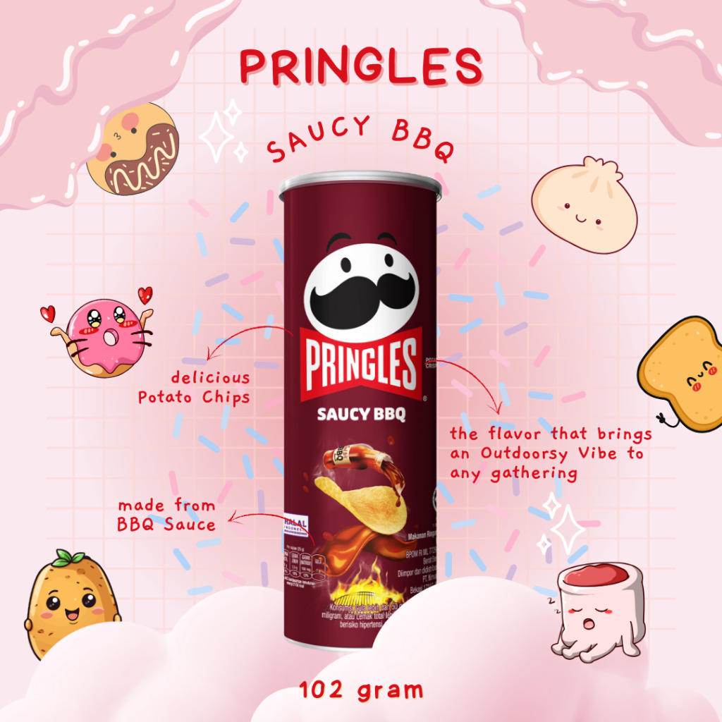 

Pringles Saucy BBQ 102g