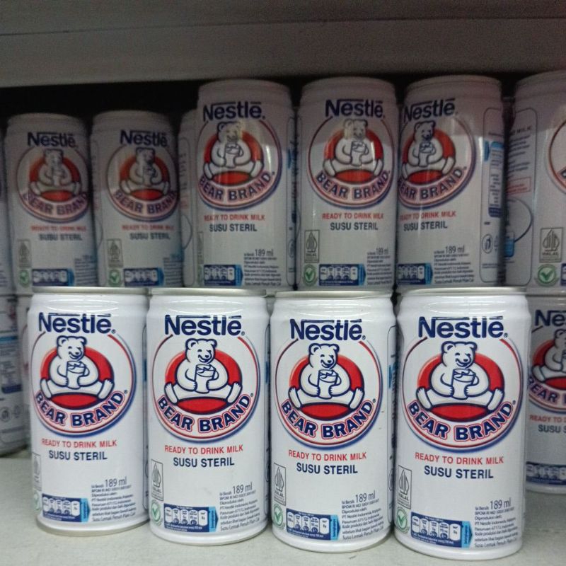 

NESTLE SUSU BERUANG SUSU STERIL KALENG @189 ml