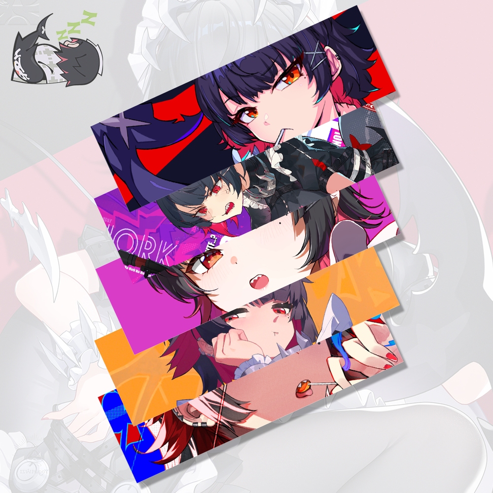 

Stiker Slap Ellen Zenless Zone Zero - Sticker Vinyl Waterproof - Sticker Anime Slap Ellen Joe