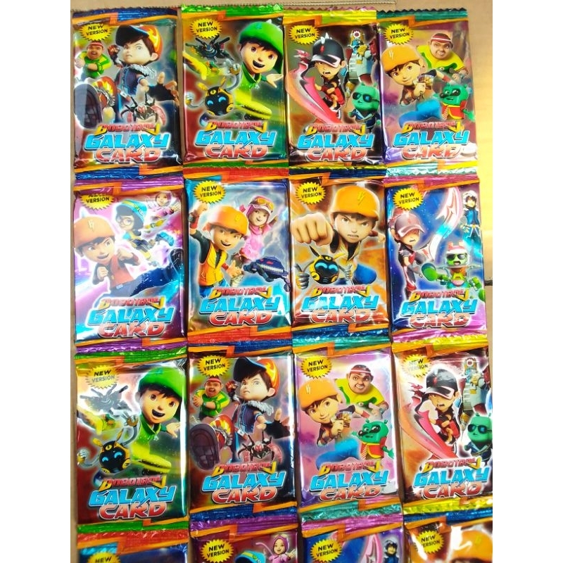 Trading card  Sachet Mainan Kartu Boboboy DG