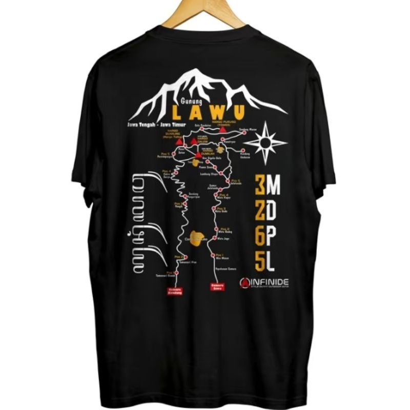 KAOS PENDAKIAN GUNUNG LAWU