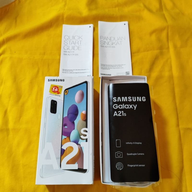 Dus Box Samsung A21s Original copotan Asli