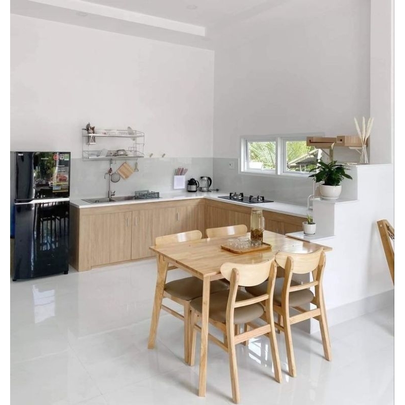 custom kitchen set, mini bar, rak piring, meja makan dll #HPL