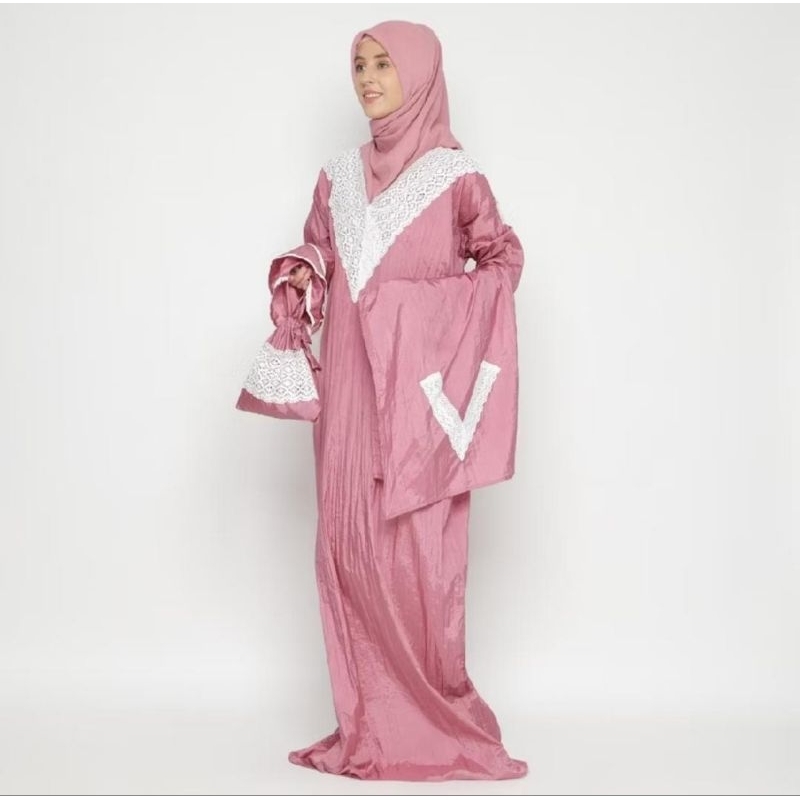 Mukena Abaya Sholat 354 - Abaya Sholat Parasut