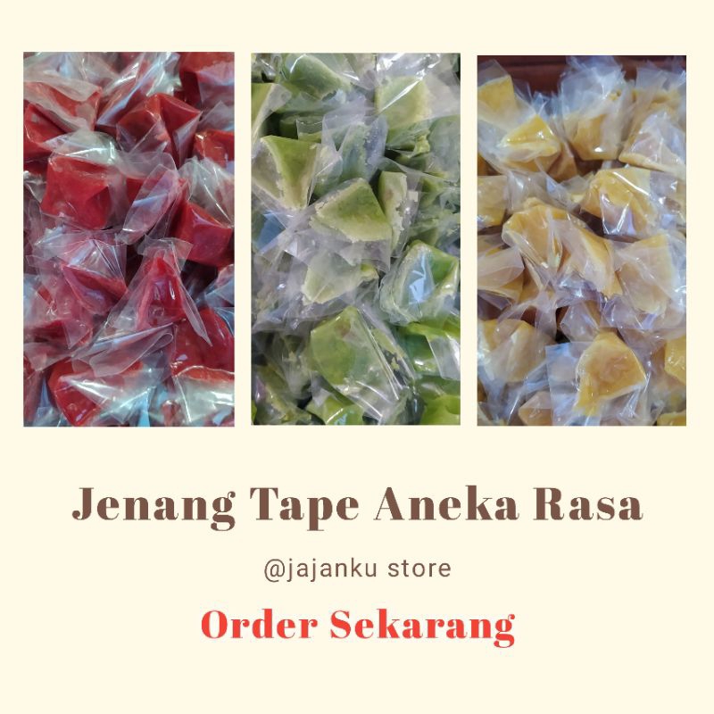 

Jenang Tape / Jenang Sirsak / Dodol Tape khas moga pemalang