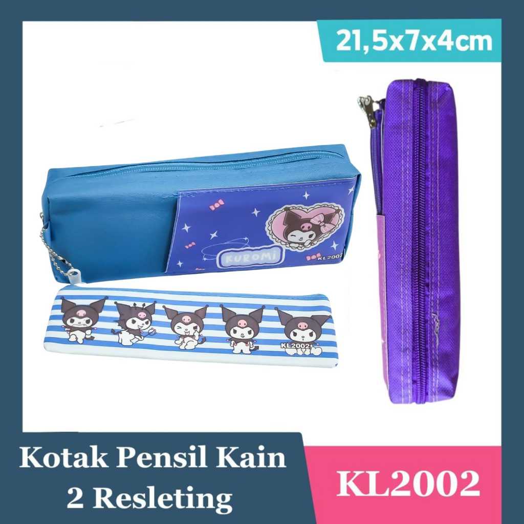 

Pencil Case KL2002 KUR ØMI (2 Resleting)