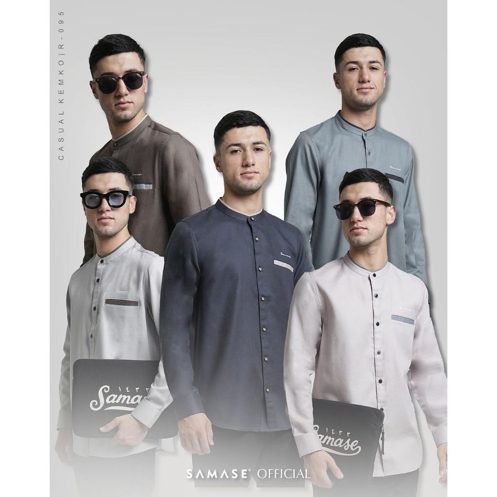 SAMASE Kemko Casual Lengan Panjang 01R095P Full Katun Twill Esembe