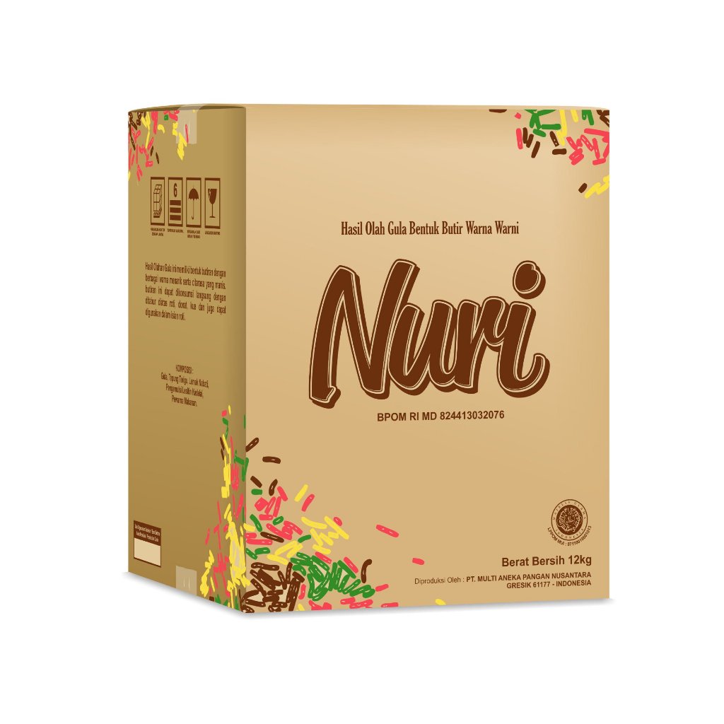 

Meses Warna / Warni Nuri WTC 1kg