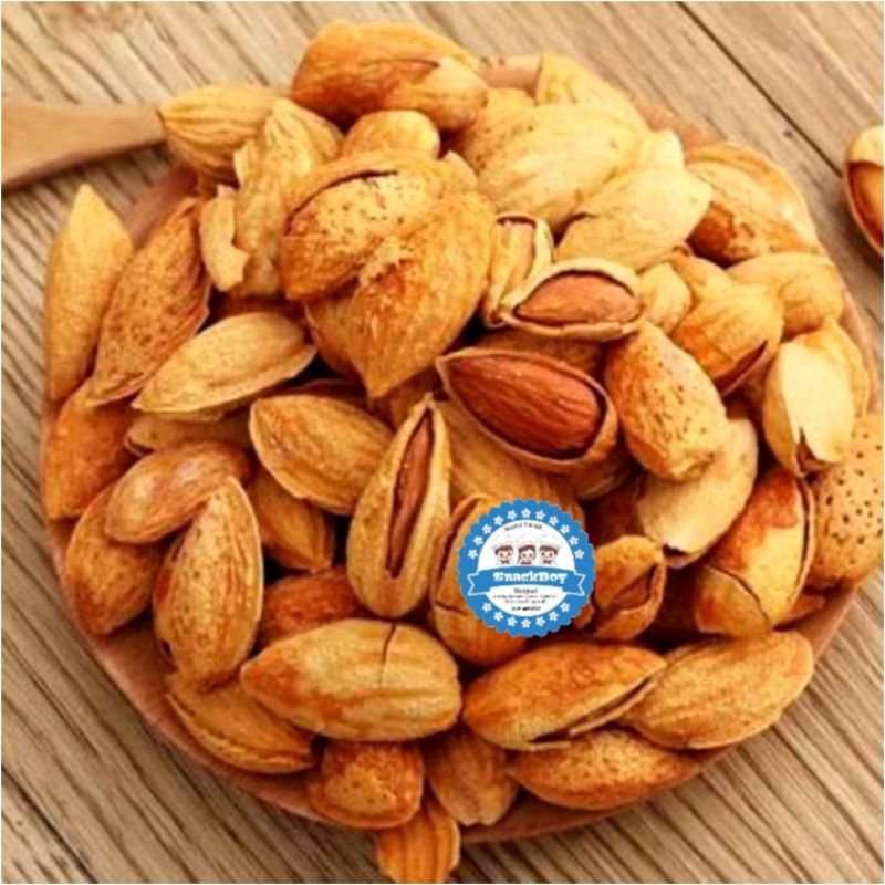 

Kacang almond kulit 100 gram kacang almond USA original