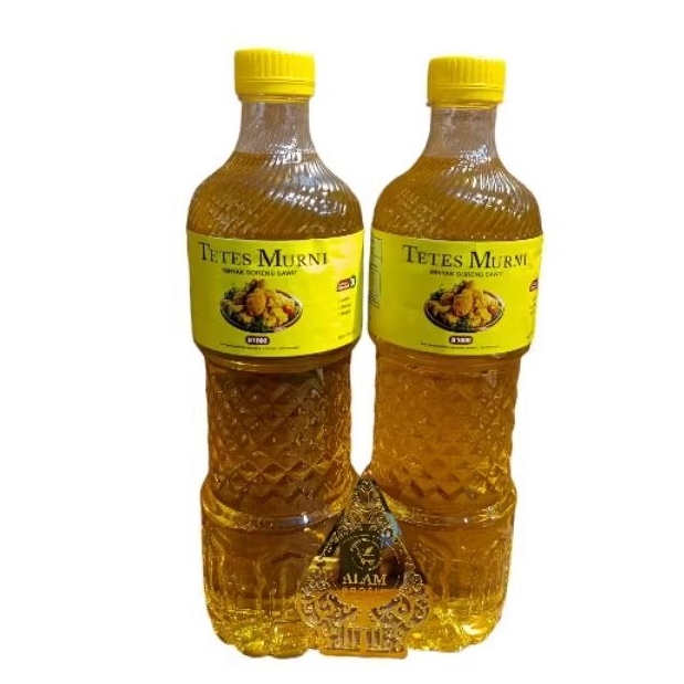 

Minyak Goreng Sawit Tetes Murni kemasan botol 900ml, 1pcs