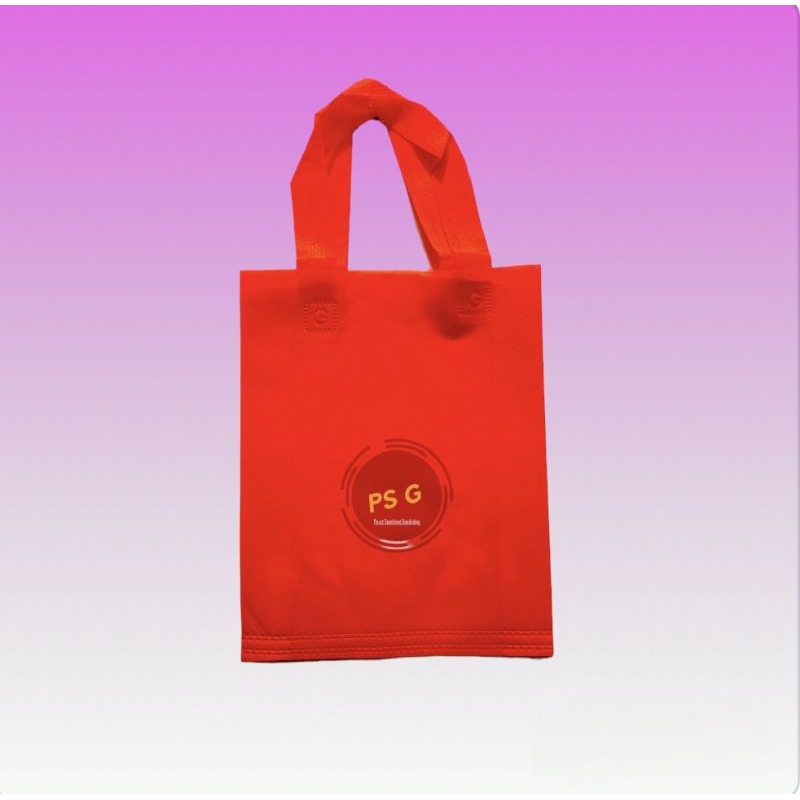 

pAGeL (pAket_GeLO) 20x25x8 Goodie Bag isi 12pcs Tas Spunbond