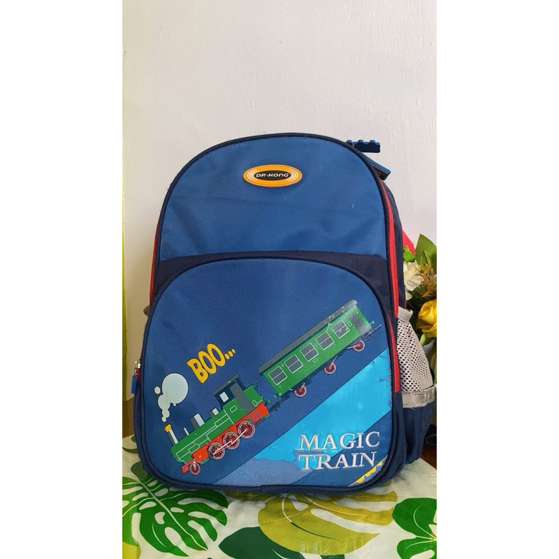 tas ransel bagpack junior magic train by Dr kong preloved keren