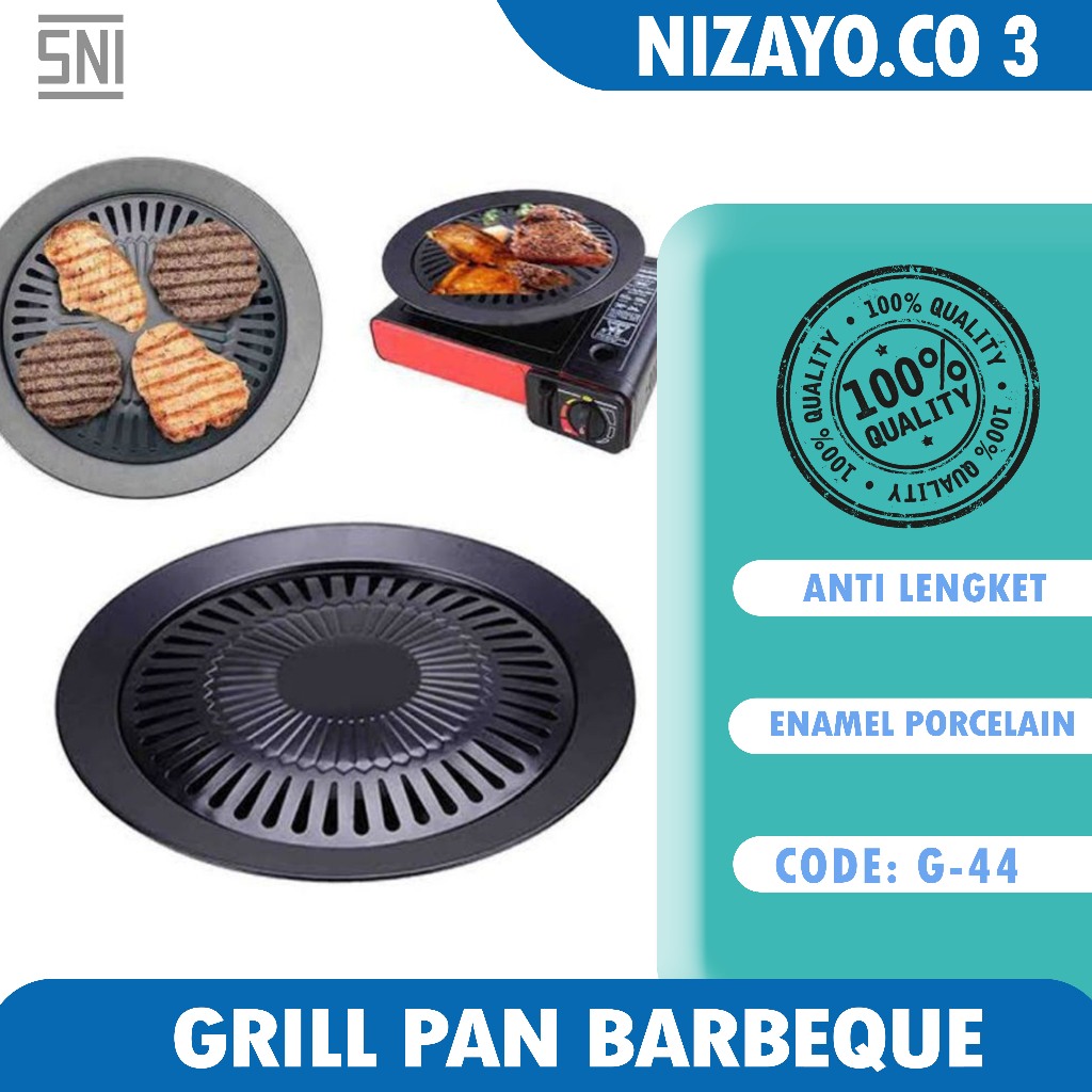 Ultra Grill Pan 32cm TD BERKUALITAS NZY 3