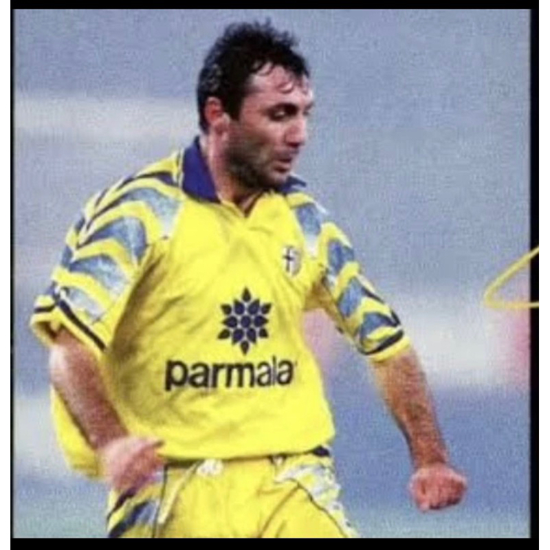 Parma 1995-1997 home long sleeve original jersey