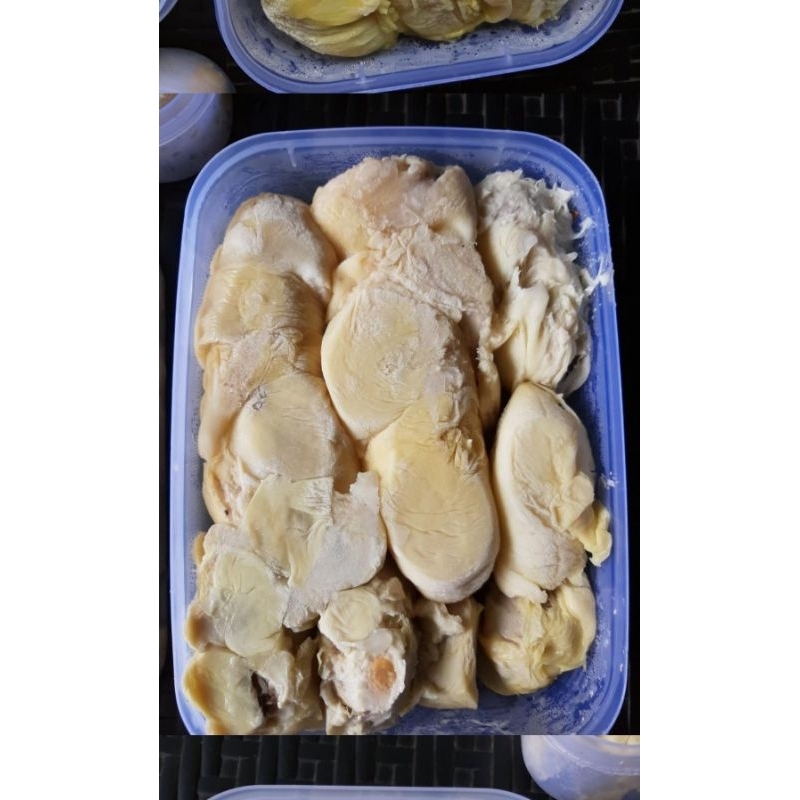 

DURIAN MEDAN DUREN KUPAS MEDAN DURPAS/ACEH/NIAS KUALITAS PREMIUM BERAT+500gram